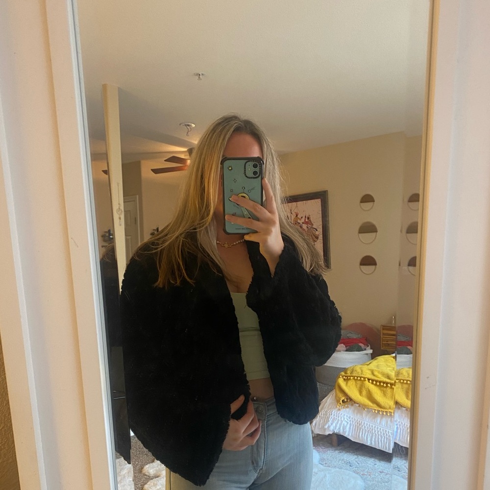 Faux Fur Coat